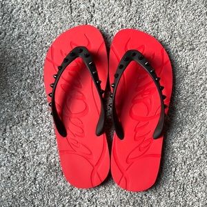 Loubi’s Flip Donna Flat. Worn 2 times really quickly!! Purchased at Nordie